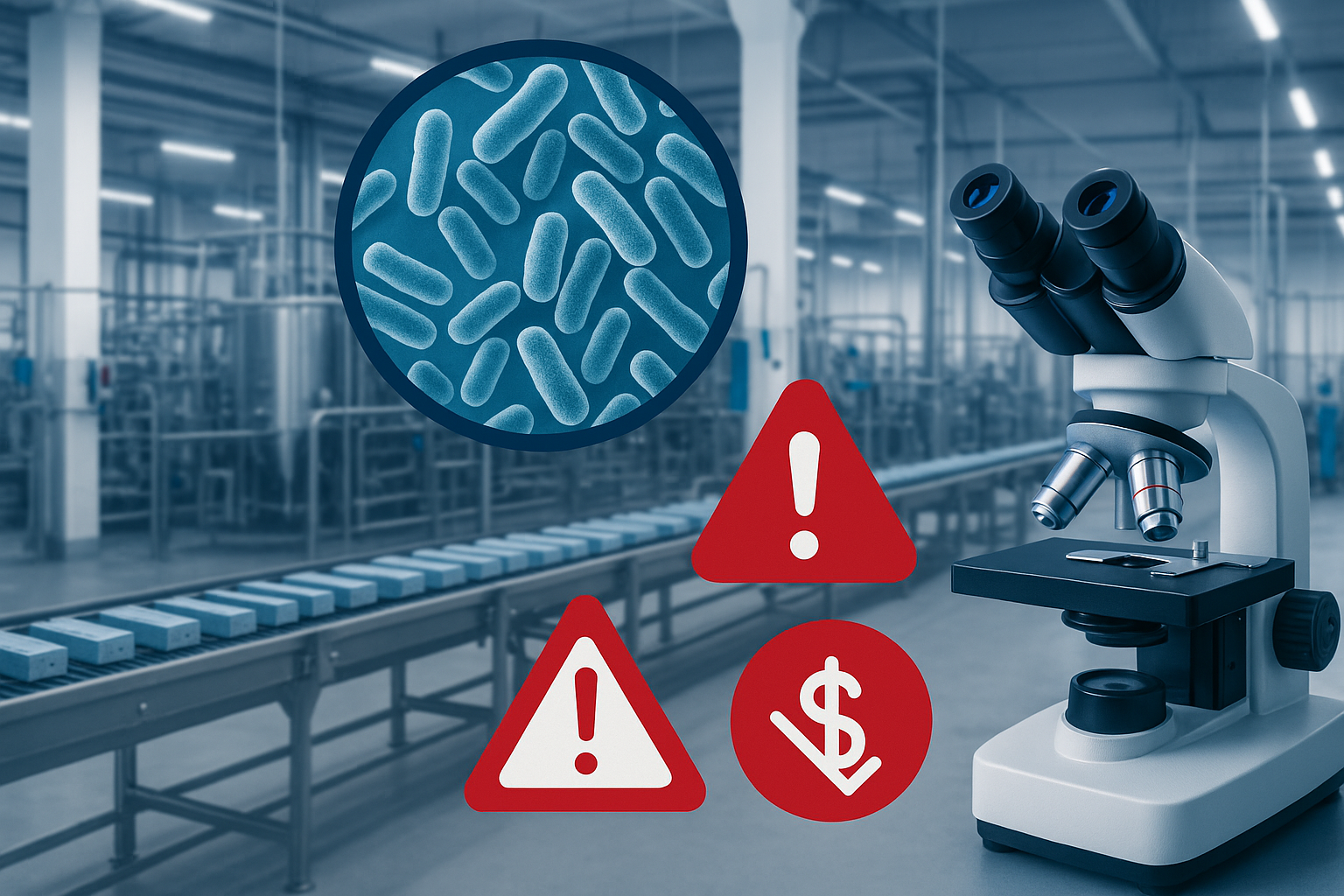 Leia mais sobre o artigo Como a Contaminação Microbiológica Pode Estar Matando os Lucros da Sua Empresa (E Como Resolver Isso)