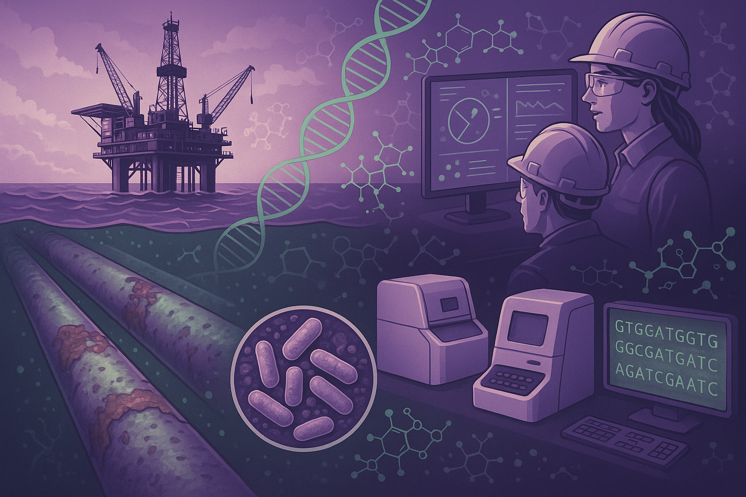 Leia mais sobre o artigo Detecção Molecular em Ambientes Extremos: A Ciência Por Trás da Segurança em Plataformas Petrolíferas