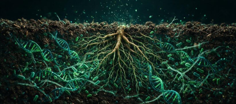 Metagenômica de solo — microbioma e sequenciamento shotgun Microbioma do solo e raízes com DNA revelados por sequenciamento shotgun (metagenômica de solo)